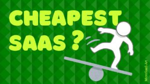 How to Build the Cheapest SaaS?